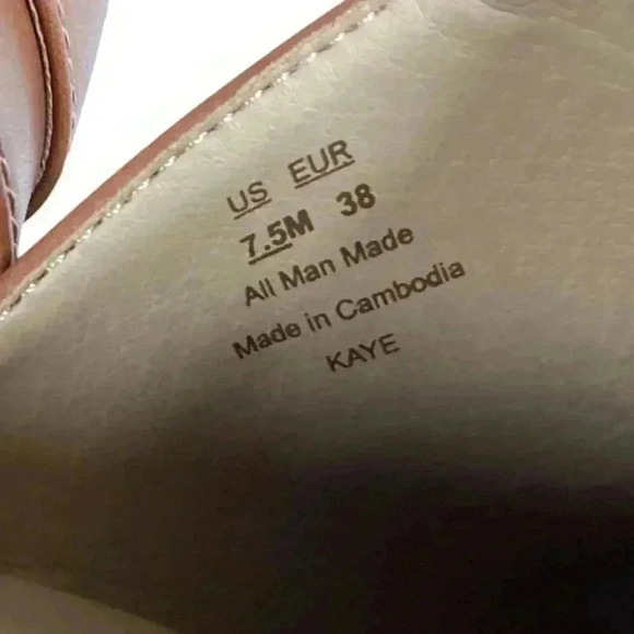 Sam Edelman Mule Clogs Shoes Women 7.5 38 Brown Kaye Vegan Leather Studs NEW - Picture 9 of 9